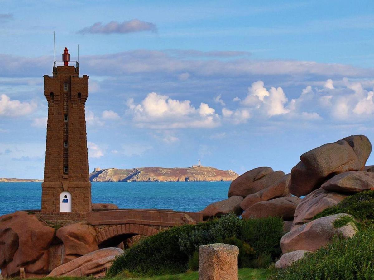 Appartement 3* A Perros-Guirec, Plage A 50M, Garage Prive - Fr-1-368-73 Екстер'єр фото